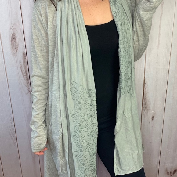 Grey handkerchief cardigan - Picture 5 of 8